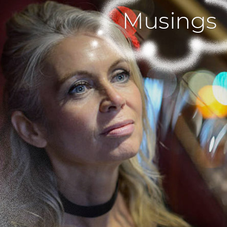 Musings Graffiti Icon for alilochhead.com Original Photo - Ali Lochhead on a London Night bus photographed by Jac Depczyk. This image can be licenced here: https://www.gettyimages.com/license/585223427